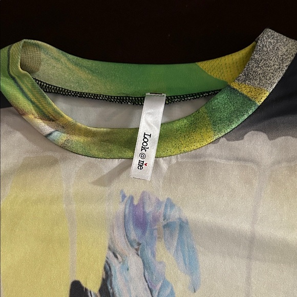 Abstract Print One Piece - Picture 2 of 3